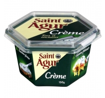 ST AGUR CREME DE 60% сыр плавленный 150 гр./8 шт.