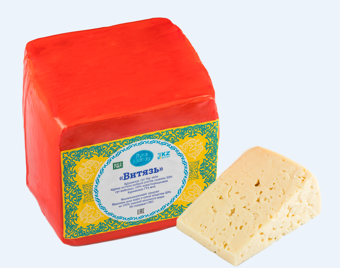 Витязь 50% молокосодержащий продукт полубрус ТМ 