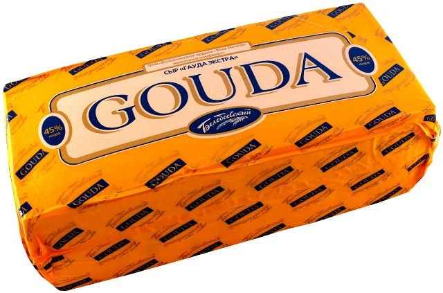 Белебеевский, Сыр Гауда Экстра пластовой 4,5кг/ 2ШТ.